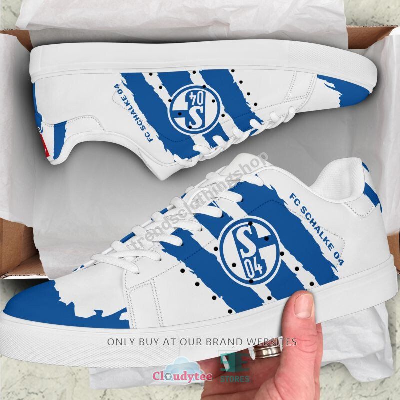 JWFancy FC Schalke 04 Skate Stan Shoes Sneakes For Men And Women