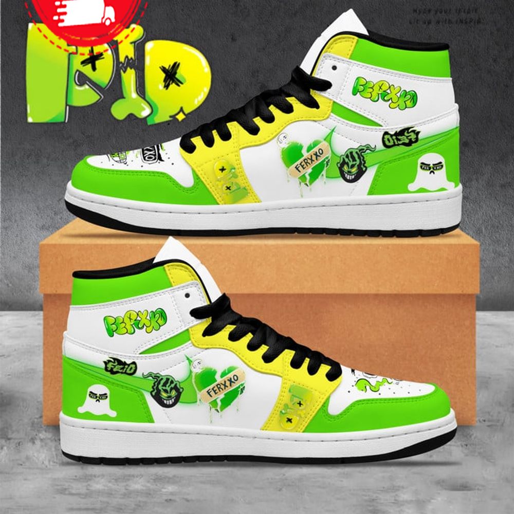 JWFancy Feid AJ1 High Sneakers Shoes For Men And Women