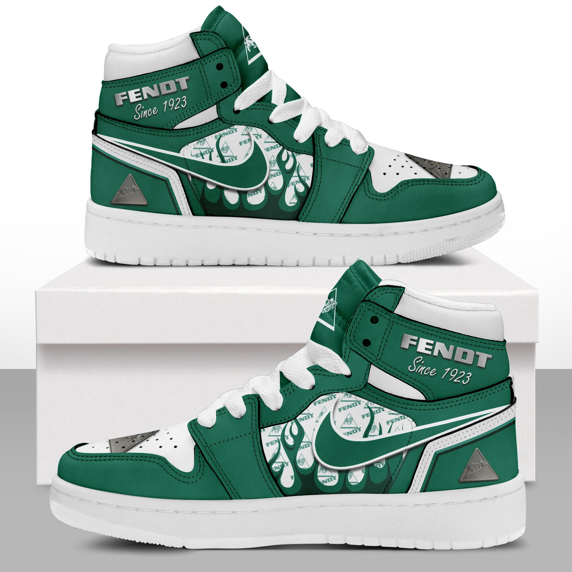 JWFancy Fendt AJ1 High Sneakers Shoes For Men And Women