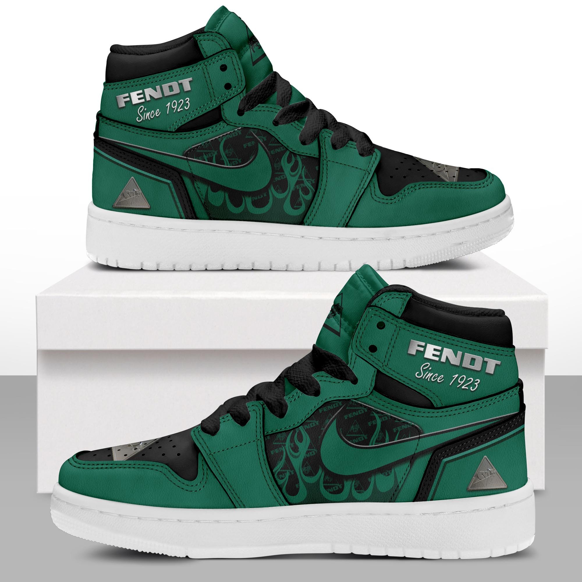JWFancy Fendt AJ1 High Sneakers Shoes For Men And Women