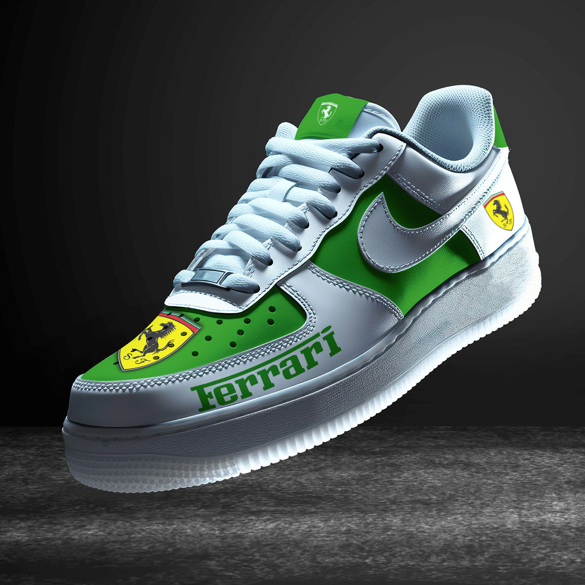 JWFancy Ferrari Air Low-Top Sneakers Shoes For Men And Women