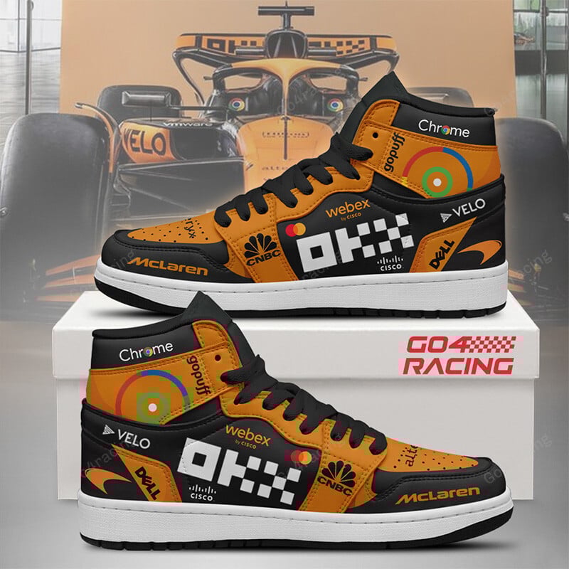JWFancy Ferrari Formula AJ1 High Sneakers Shoes For Men And Women