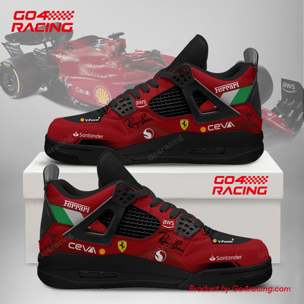 JWFancy Ferrari Formula AJ14 Sneakers Shoes For Men And Women