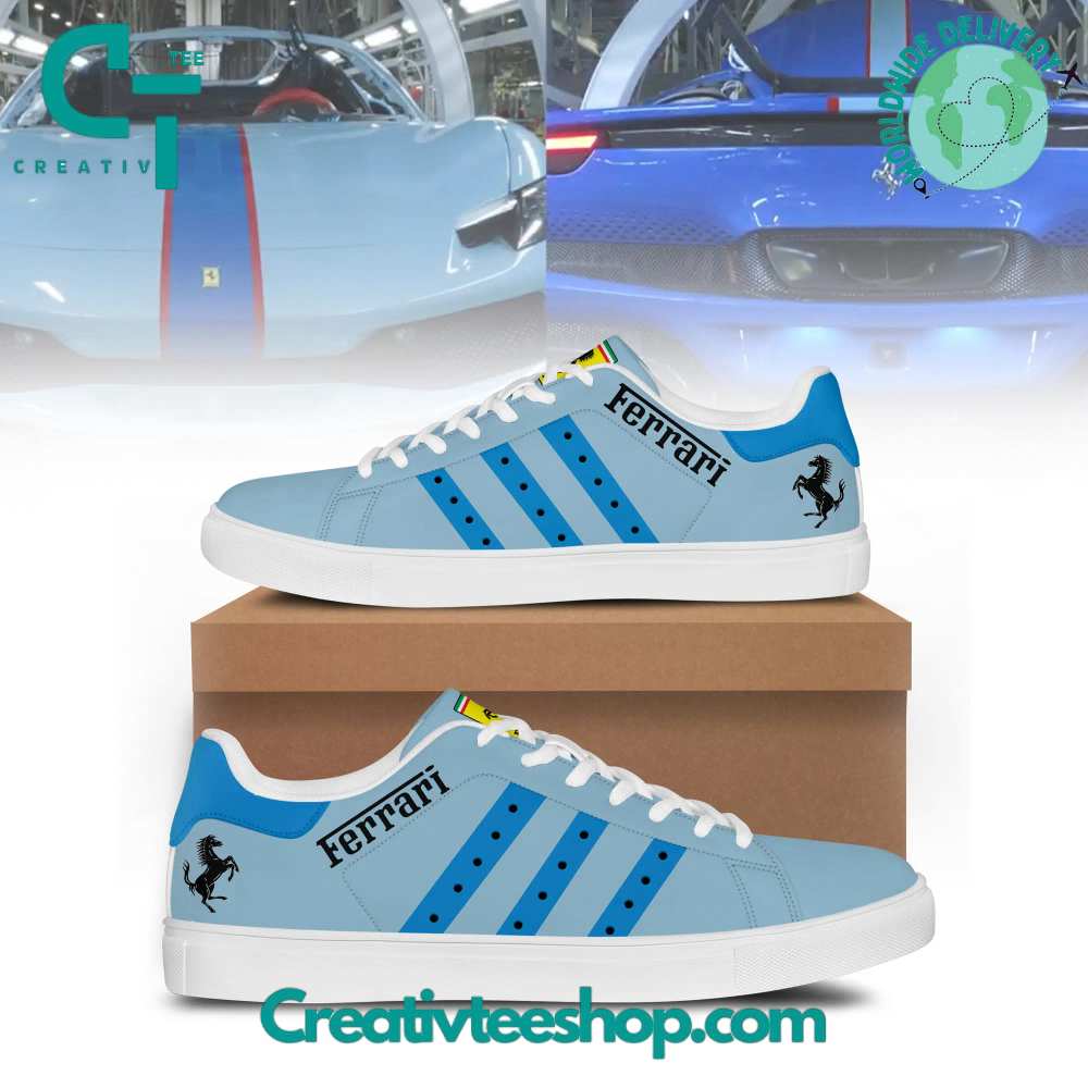 JWFancy Ferrari Skate Stan Shoes Sneakes For Men And Women
