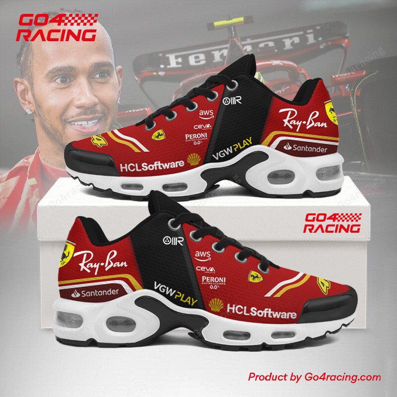 JWFancy Ferrari x Lewis Hamilton TN Shoes Sneakers For Men And Women