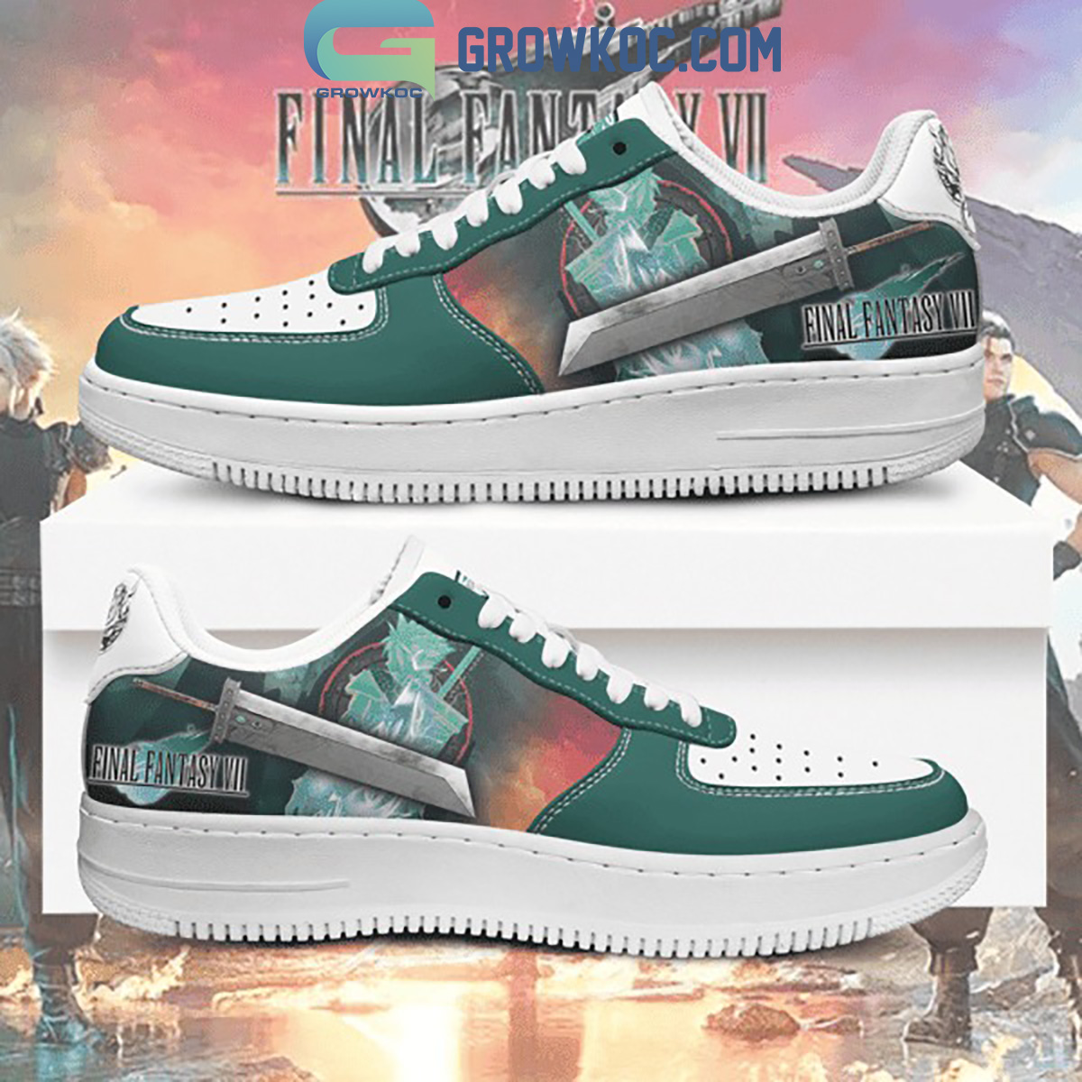 JWFancy Final Fantasy Air Low-Top Sneakers Shoes For Men And Women
