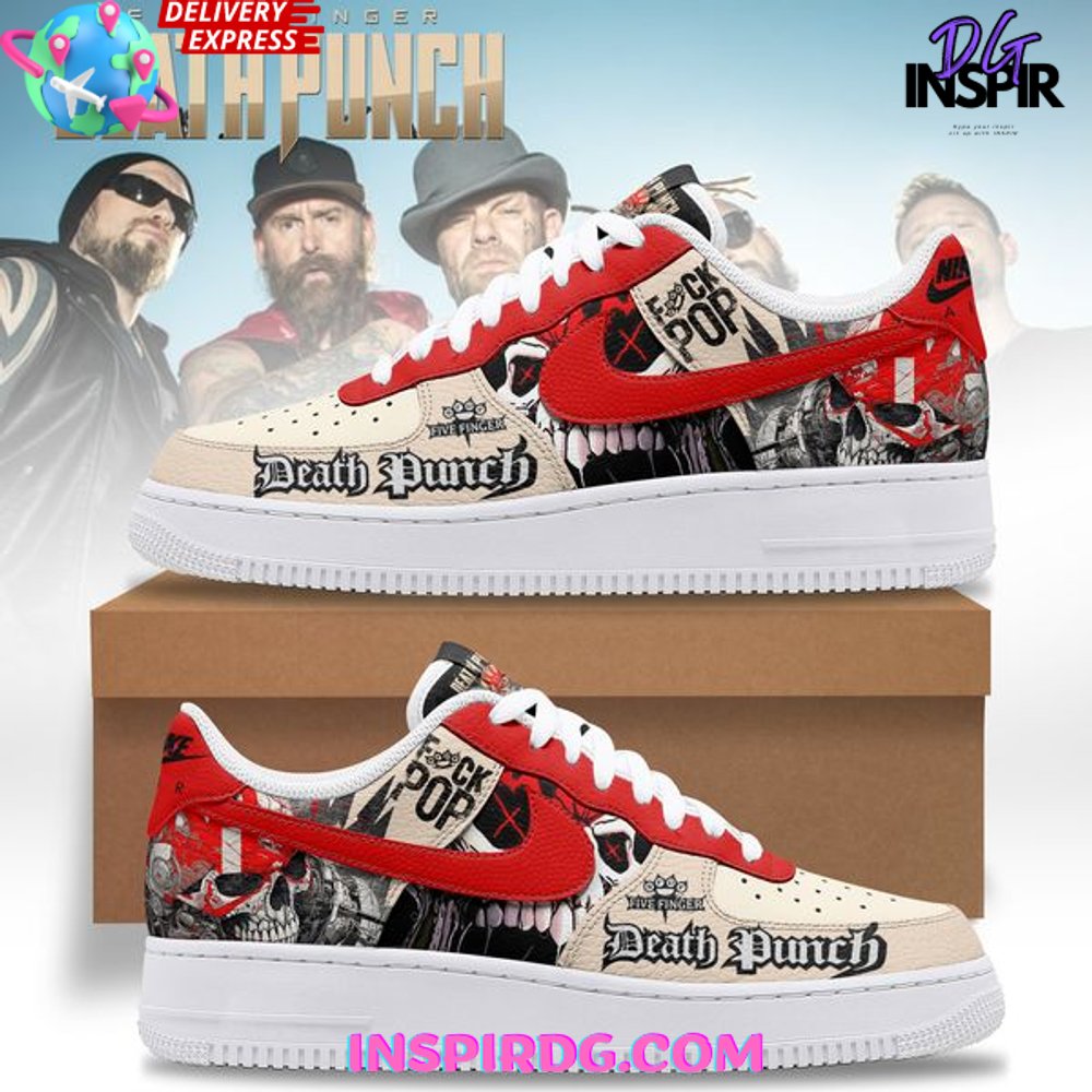 JWFancy Five Finger Death Punch Air Low-Top Sneakers Shoes For Men And Women