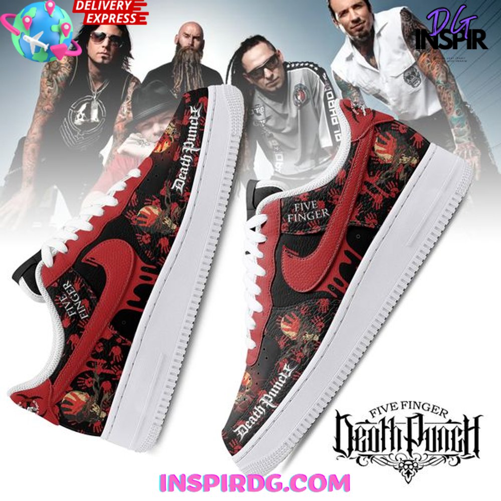 JWFancy Five Finger Death Punch Air Low-Top Sneakers Shoes For Men And Women