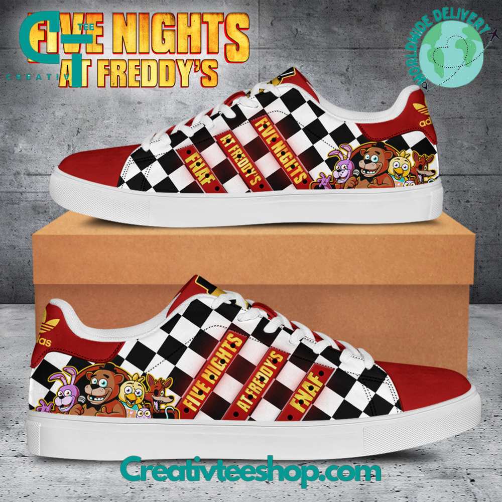JWFancy Five Night At Freddy's Skate Stan Shoes Sneakes For Men And Women