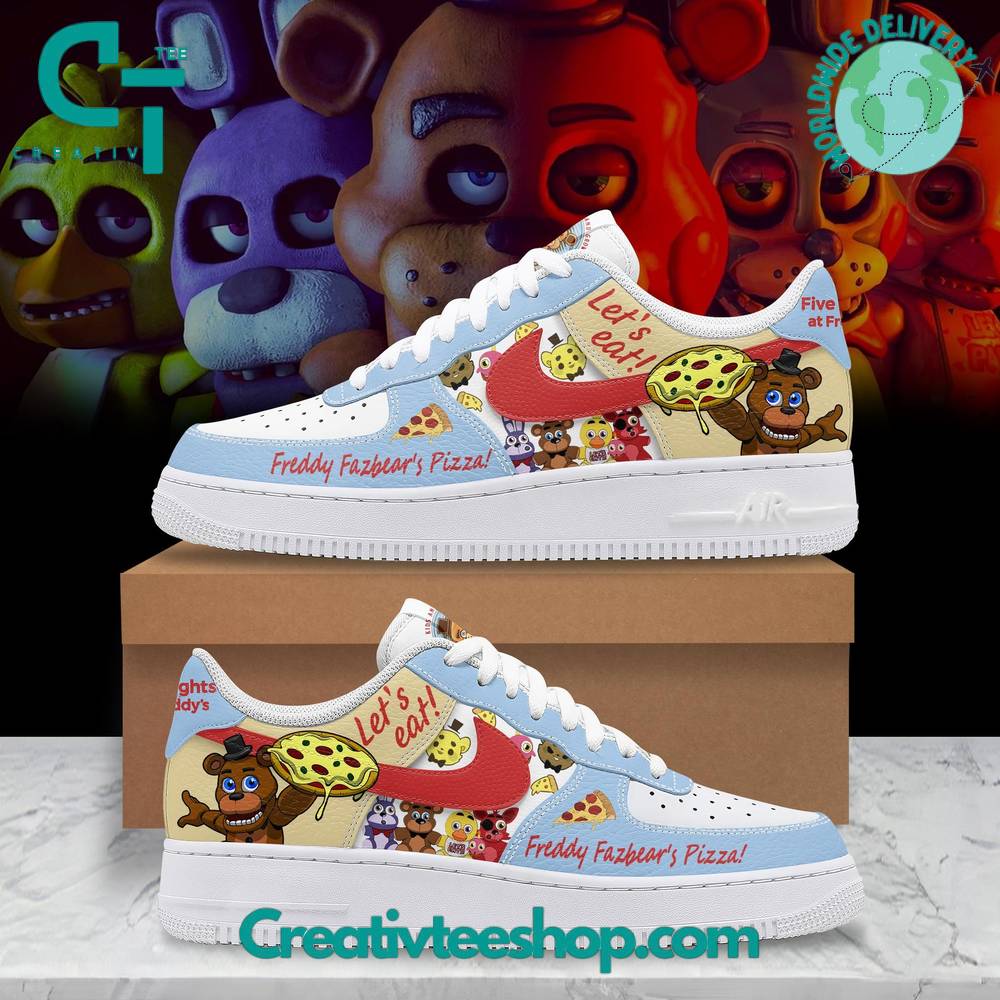 JWFancy Five nights at Freddy Air Low-Top Sneakers Shoes For Men And Women