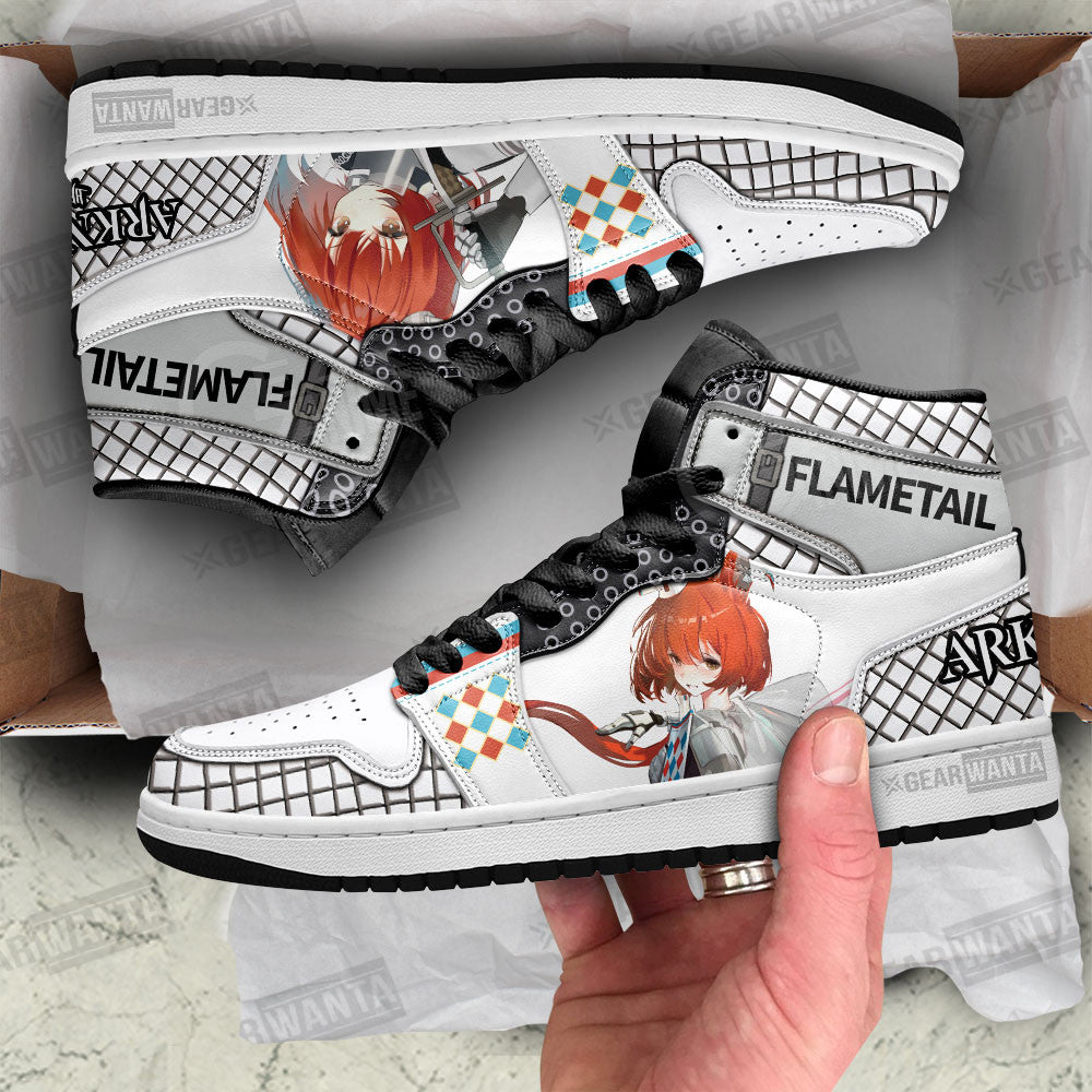JWFancy Flametail Arknights AJ1 High Sneakers Shoes For Men And Women
