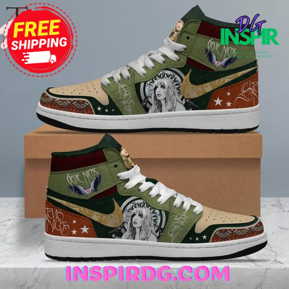 JWFancy Fleetwood Mac AJ1 High Sneakers Shoes For Men And Women