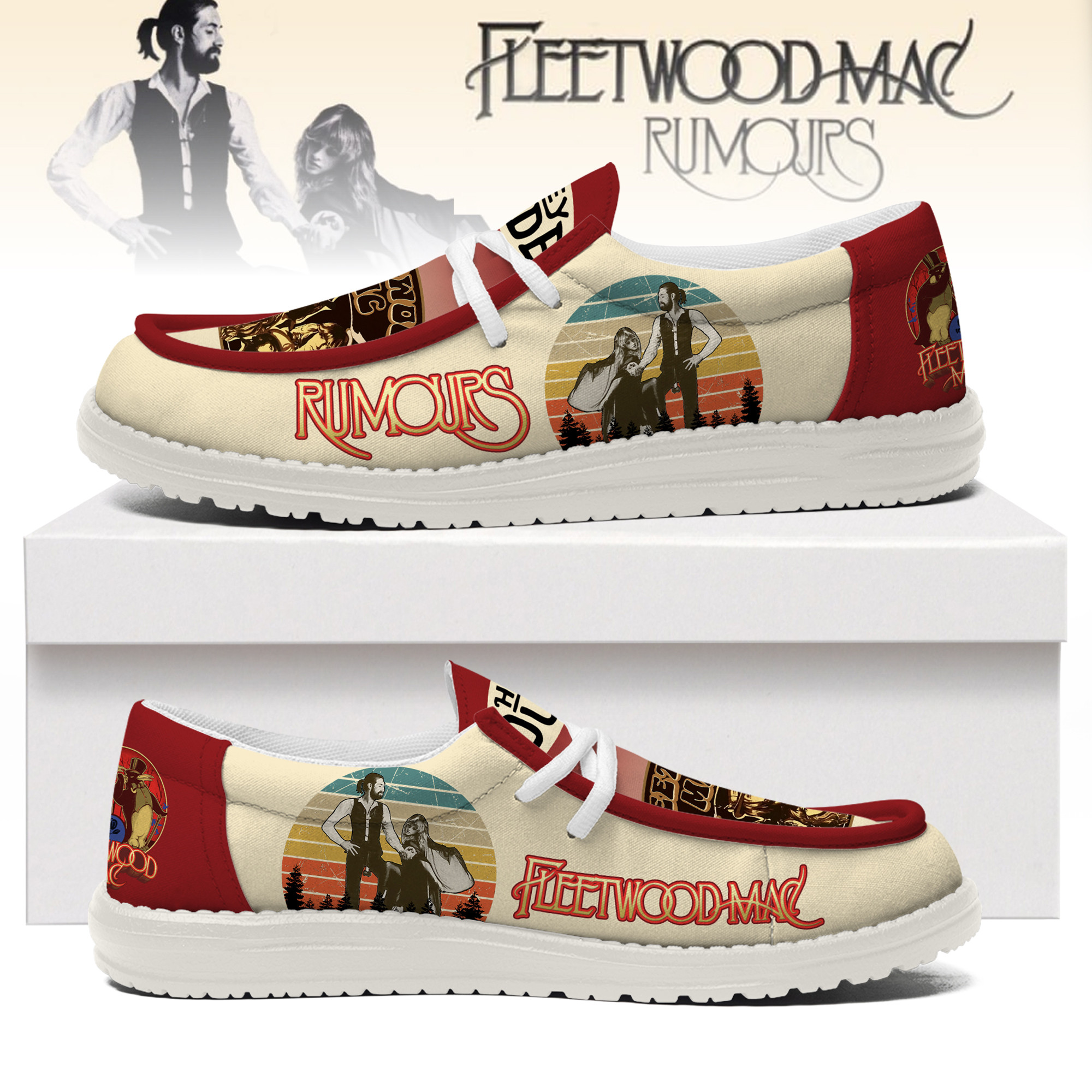 JWFancy Fleetwood Mac – Custom Name Hey Dude