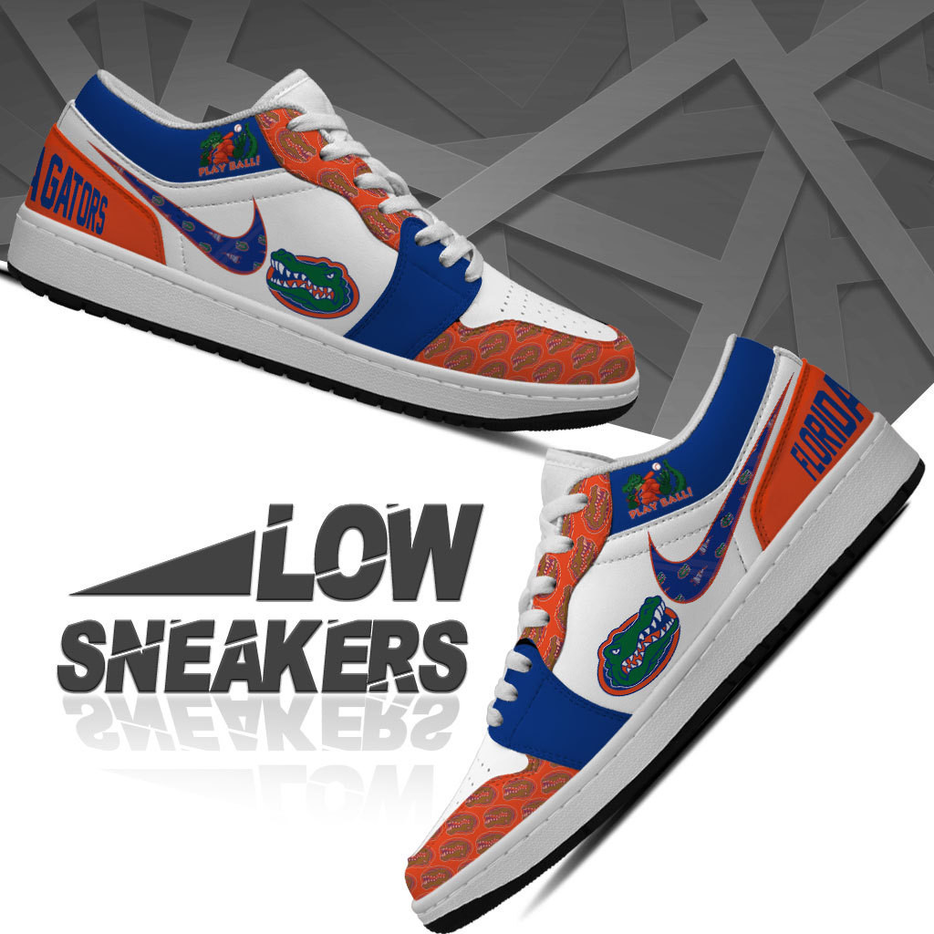 JWFancy Florida Gators AJ1 Low Sneakers Shoes For Men And Women