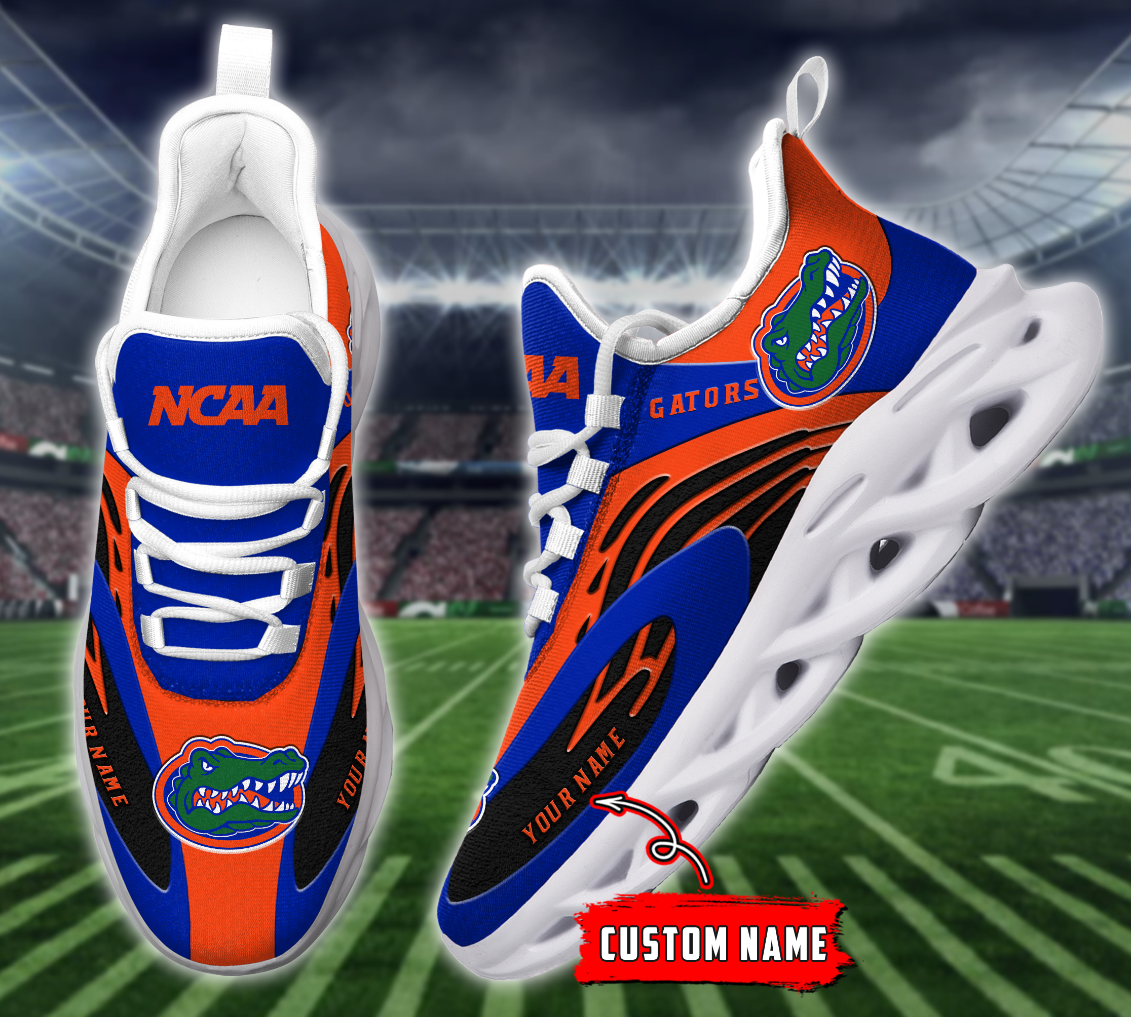 JWFancy Florida Gators NCAA Max Soul Shoes Sneakers For Men And Women