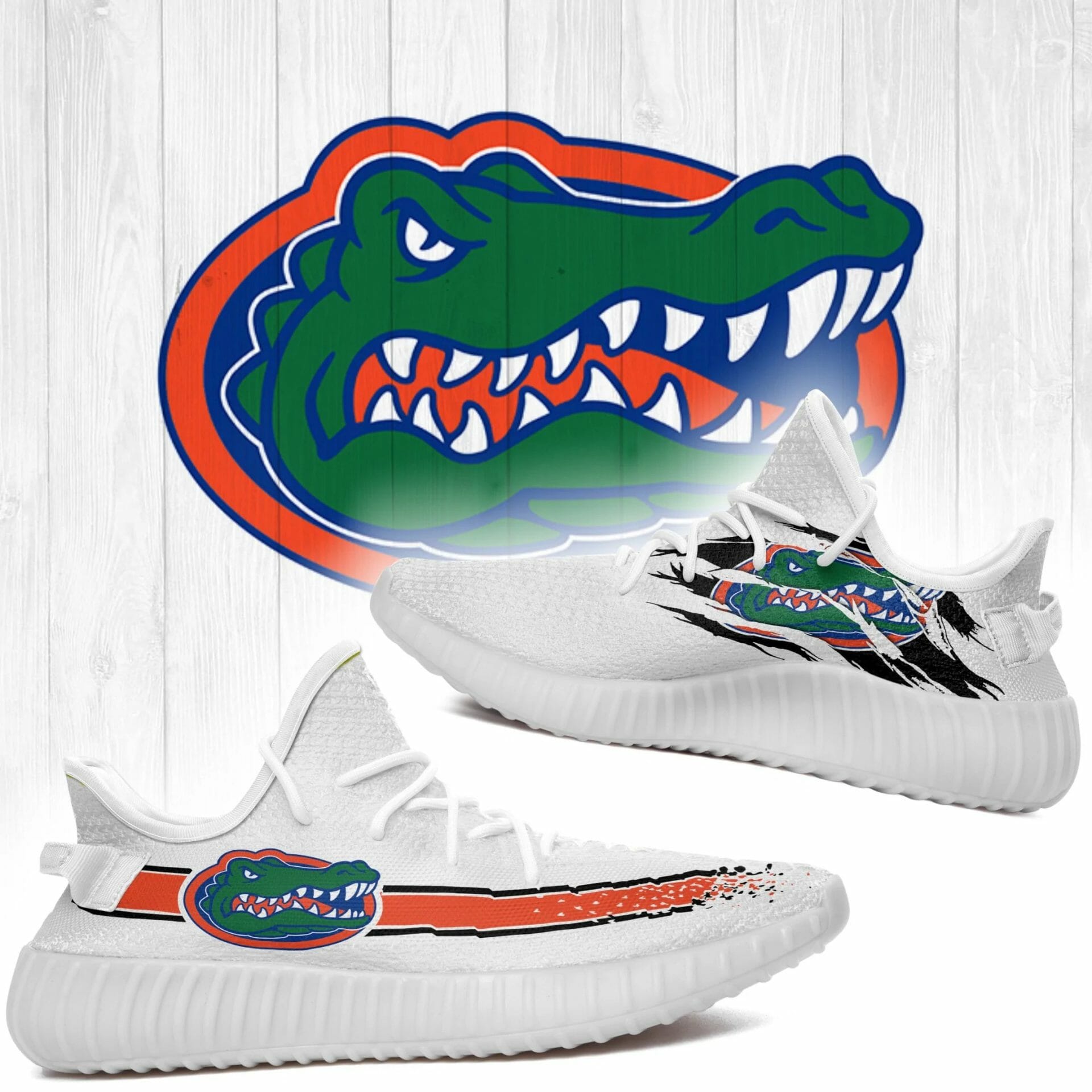 JWFancy Florida Gators Yeezy Boost Shoes For Men And Women