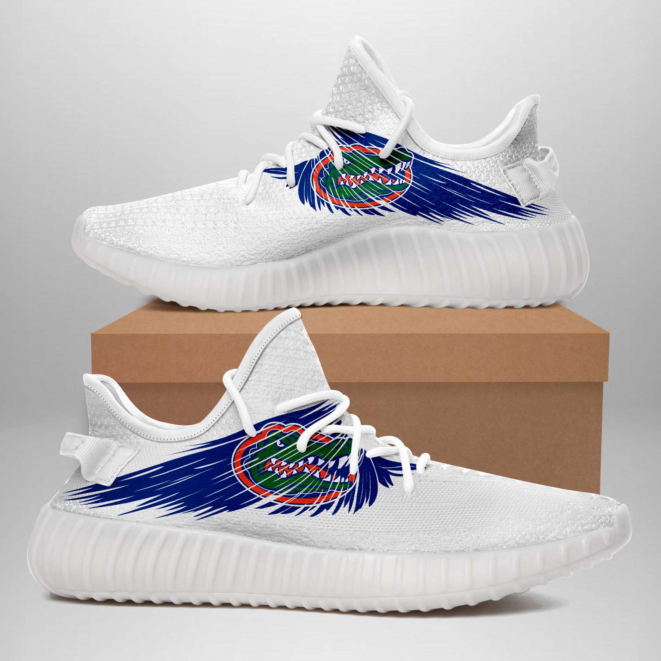 JWFancy Florida Gators Yeezy Boost Shoes For Men And Women