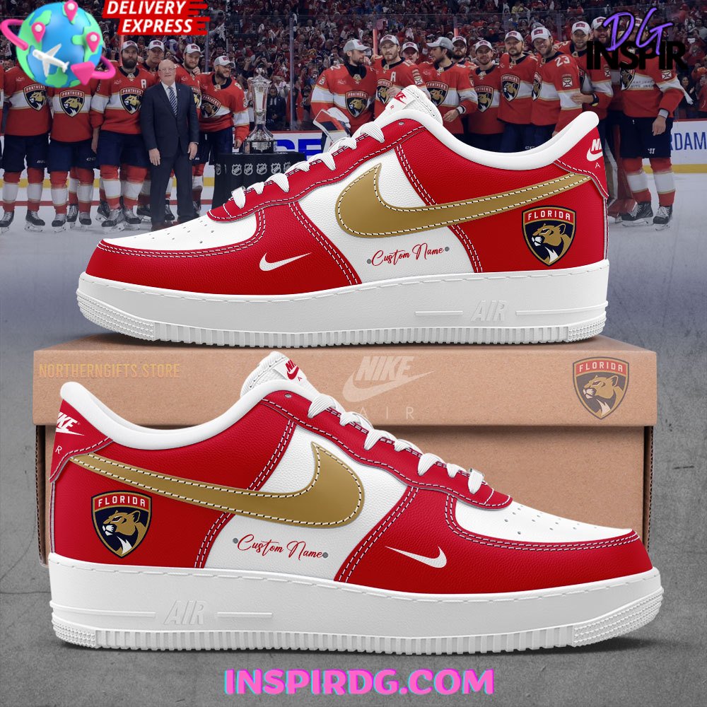 JWFancy Florida Panthers Air Low-Top Sneakers Shoes For Men And Women