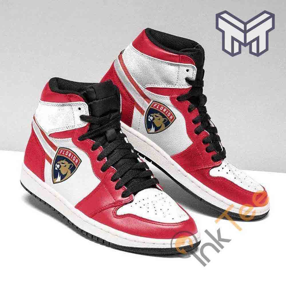 JWFancy Florida Panthers AJ1 High Sneakers Shoes For Men And Women