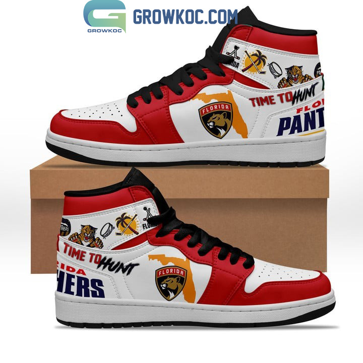 JWFancy Florida Panthers AJ1 High Sneakers Shoes For Men And Women