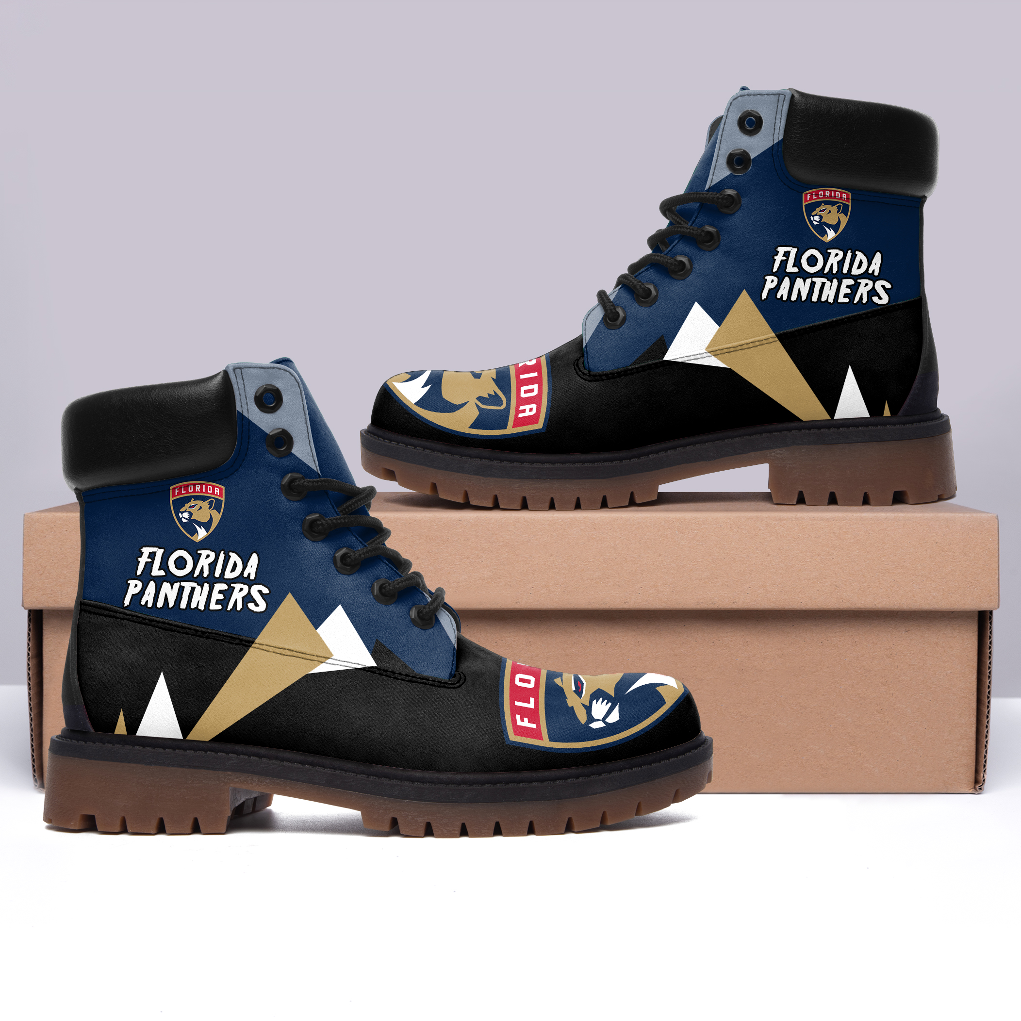 JWFancy Florida Panthers Boots Shoes For Men And Women