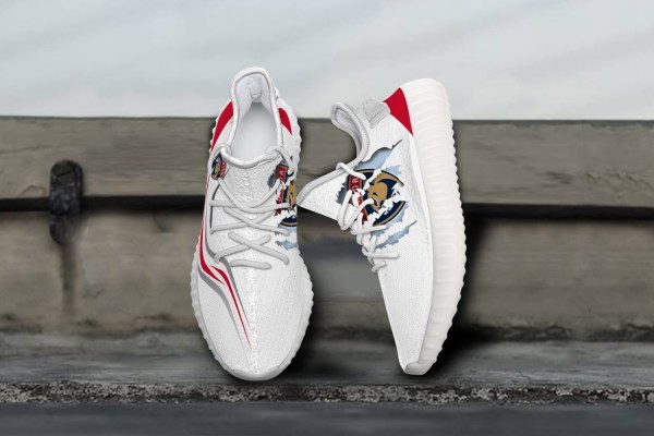JWFancy Florida Panthers Yeezy Boost Shoes For Men And Women