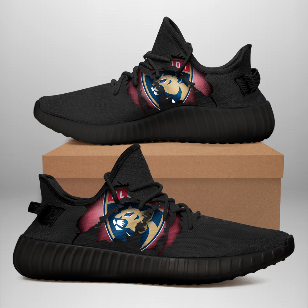JWFancy Florida Panthers Yeezy Boost Shoes For Men And Women
