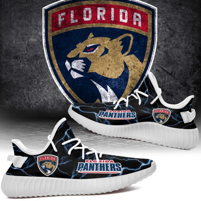 JWFancy Florida Panthers Yeezy Boost Shoes For Men And Women