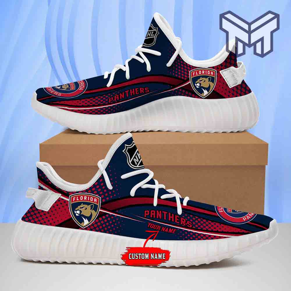 JWFancy Florida Panthers Yeezy Boost Shoes For Men And Women