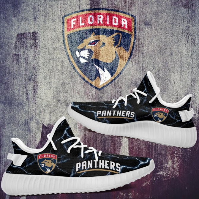 JWFancy Florida Panthers Yeezy Boost Shoes For Men And Women