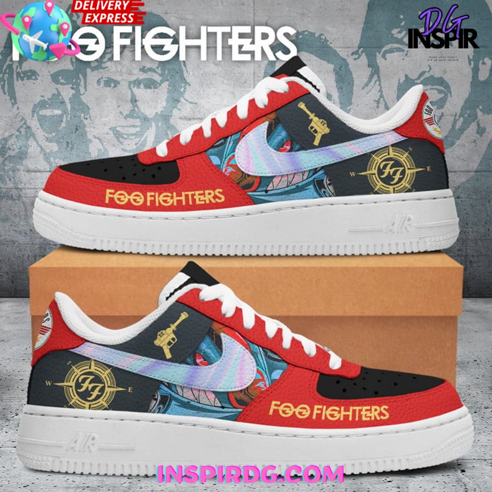 JWFancy Foo Fighters Air Low-Top Sneakers Shoes For Men And Women