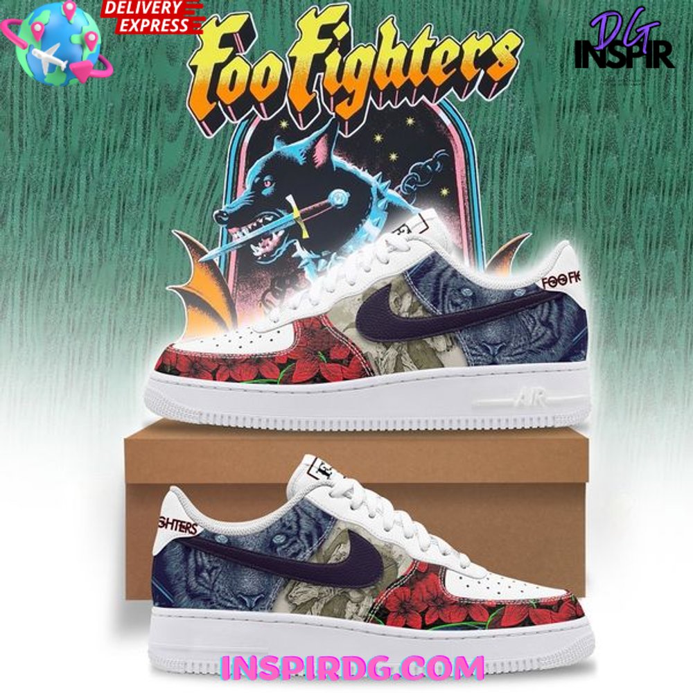 JWFancy Foo Fighters Air Low-Top Sneakers Shoes For Men And Women