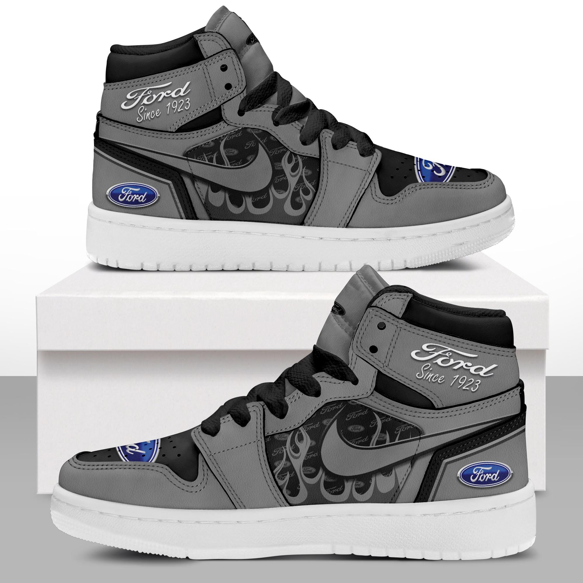 JWFancy Ford AJ1 High Sneakers Shoes For Men And Women