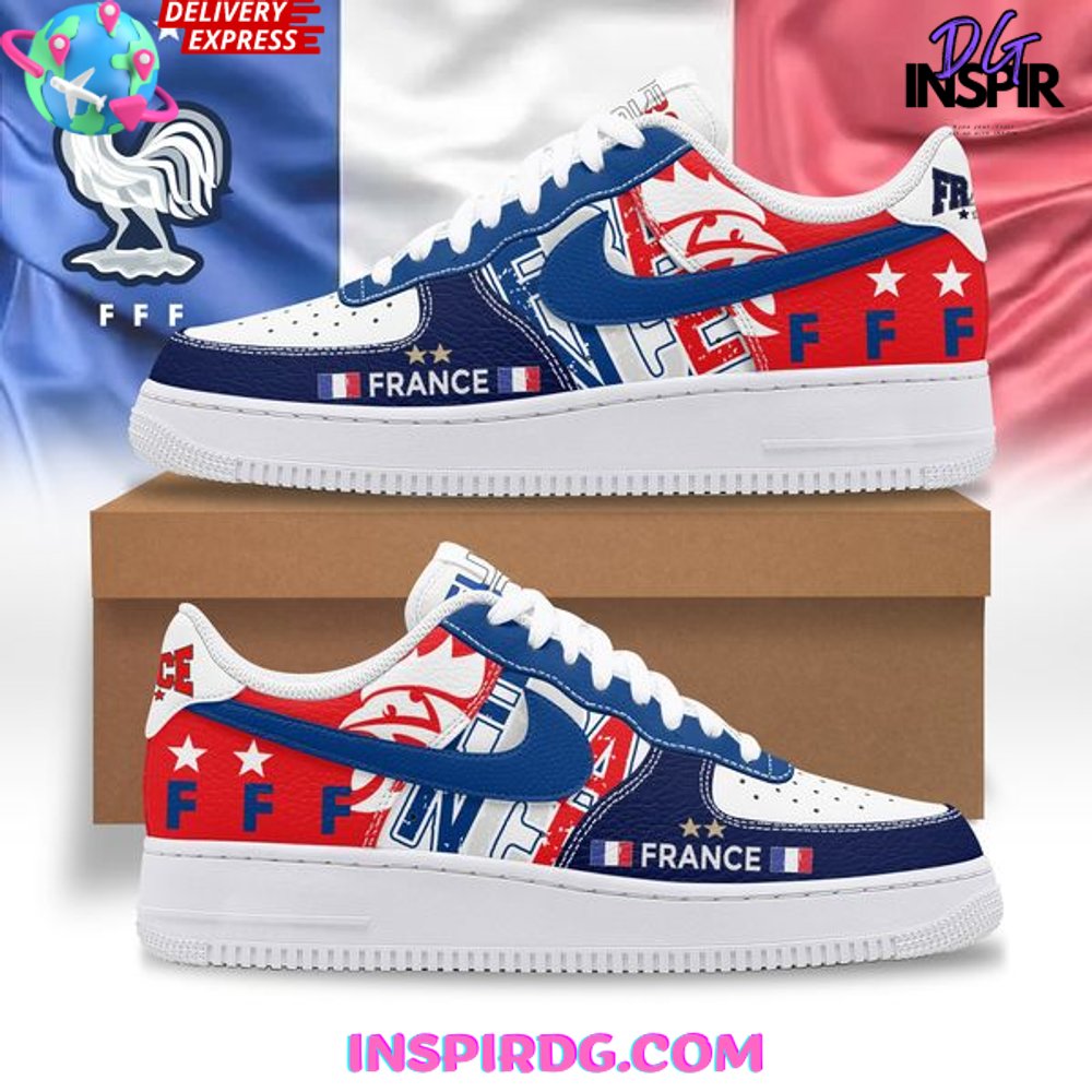 JWFancy France UEFA Euro Air Low-Top Sneakers Shoes For Men And Women
