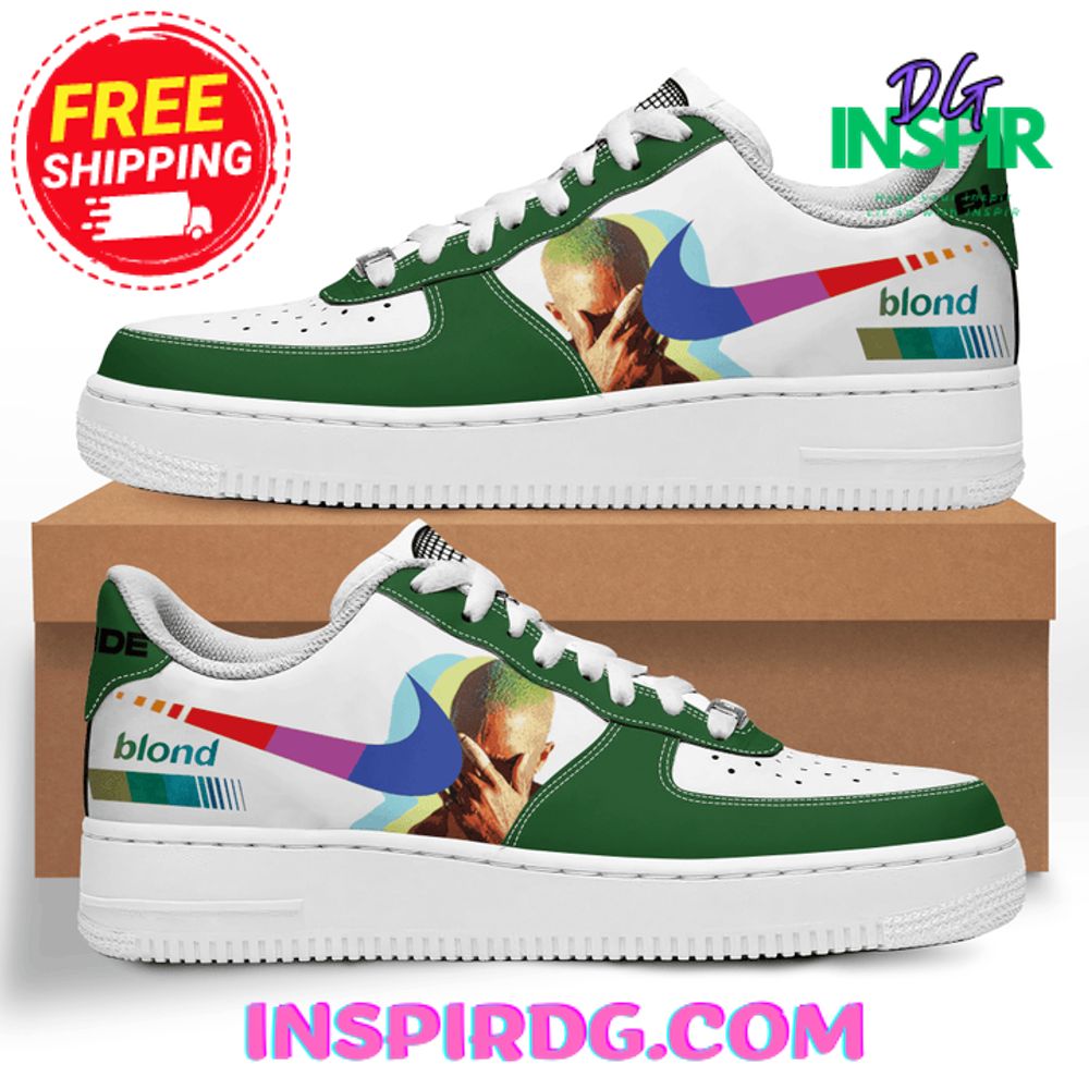 JWFancy Frank Ocean Blonde Album Fan Air Low-Top Sneakers Shoes For Men And Women