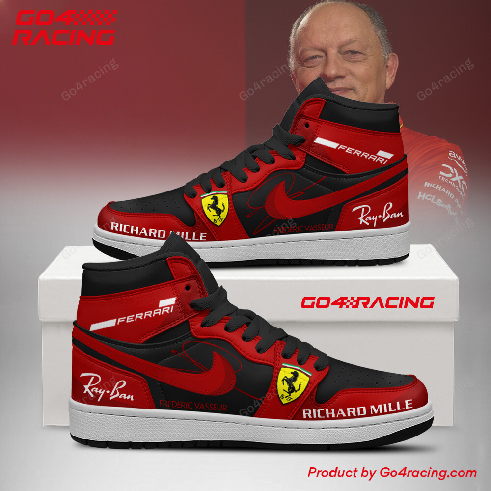 JWFancy Frédéric Vasseur AJ1 High Sneakers Shoes For Men And Women