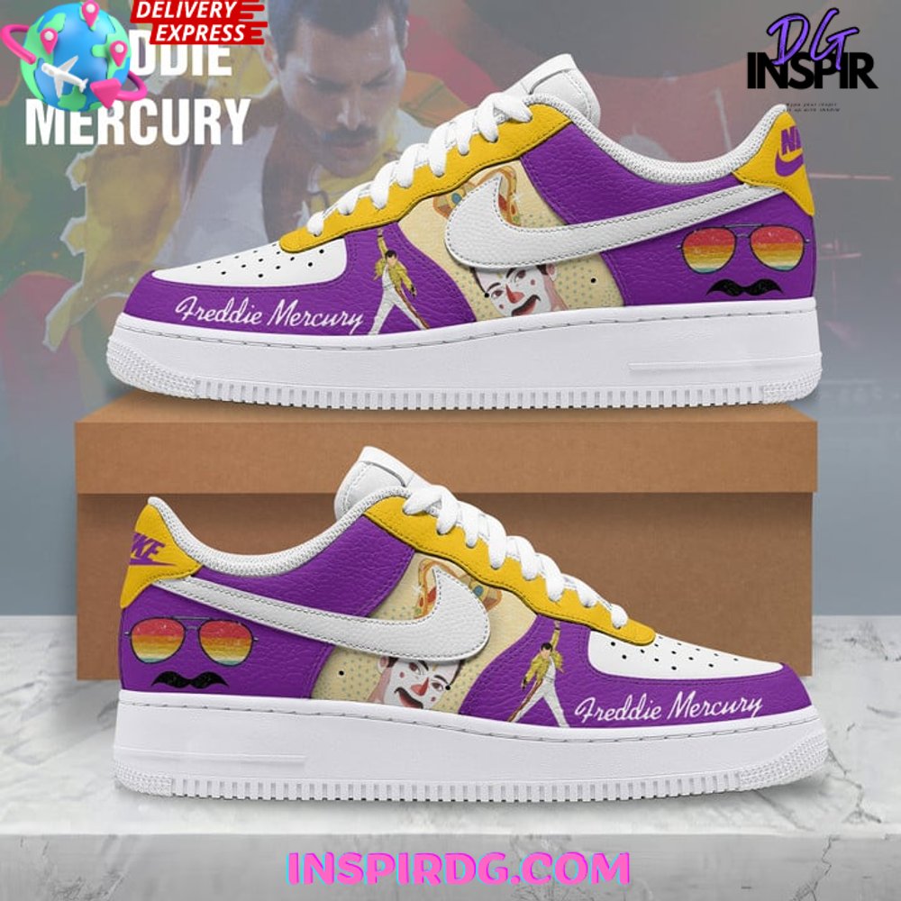 JWFancy Freddie Mercury Air Low-Top Sneakers Shoes For Men And Women