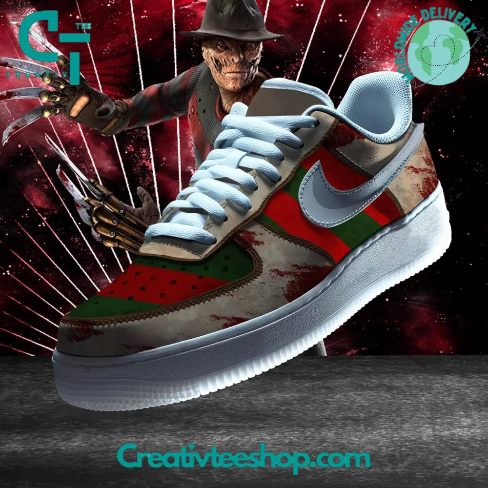 JWFancy Freddy Krueger Air Low-Top Sneakers Shoes For Men And Women