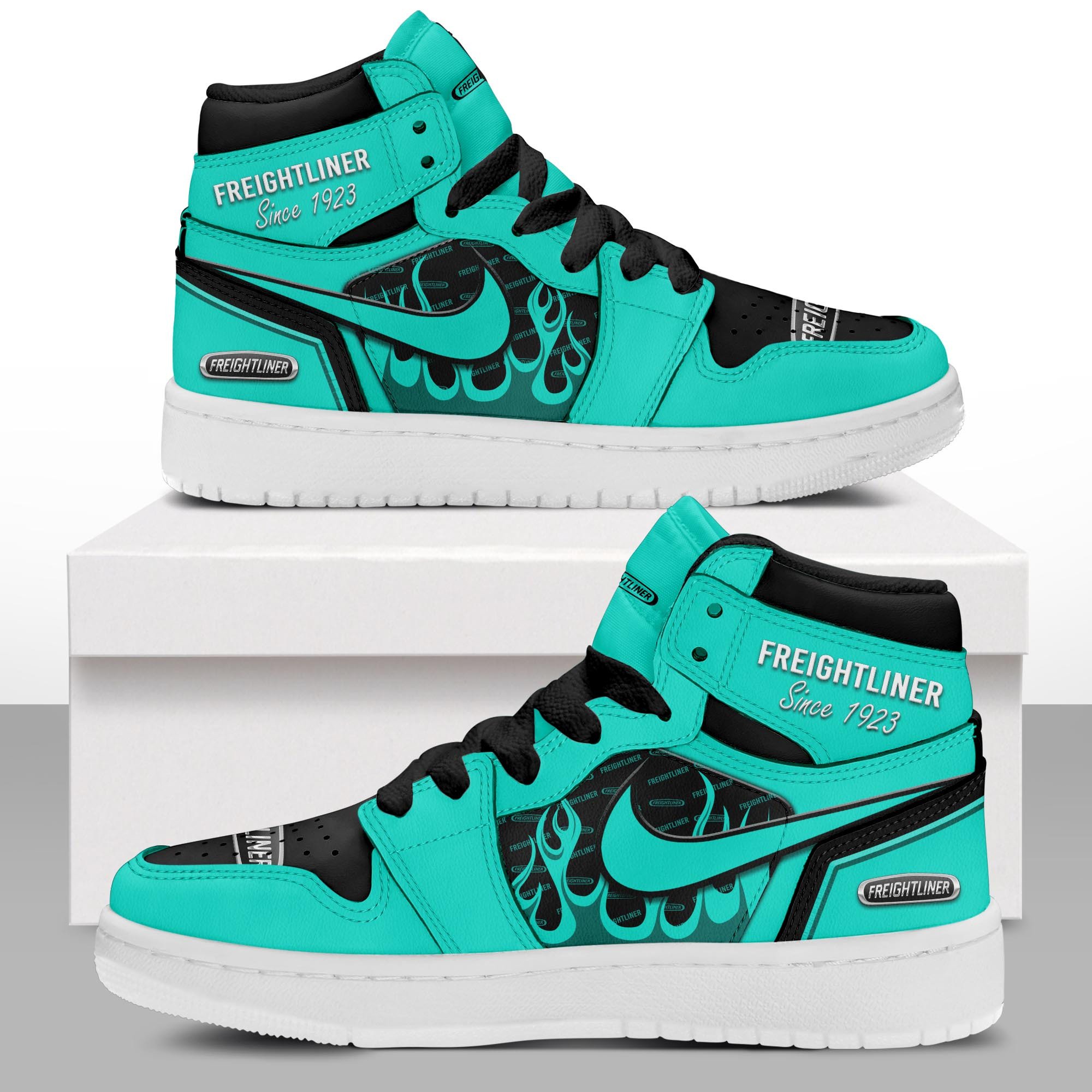 JWFancy Freightliner AJ1 High Sneakers Shoes For Men And Women
