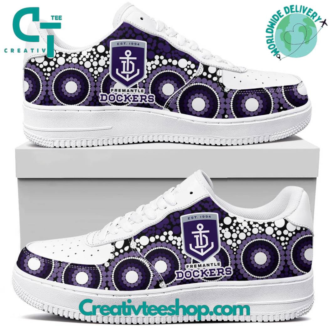 JWFancy Fremantle Dockers Air Low-Top Sneakers Shoes For Men And Women