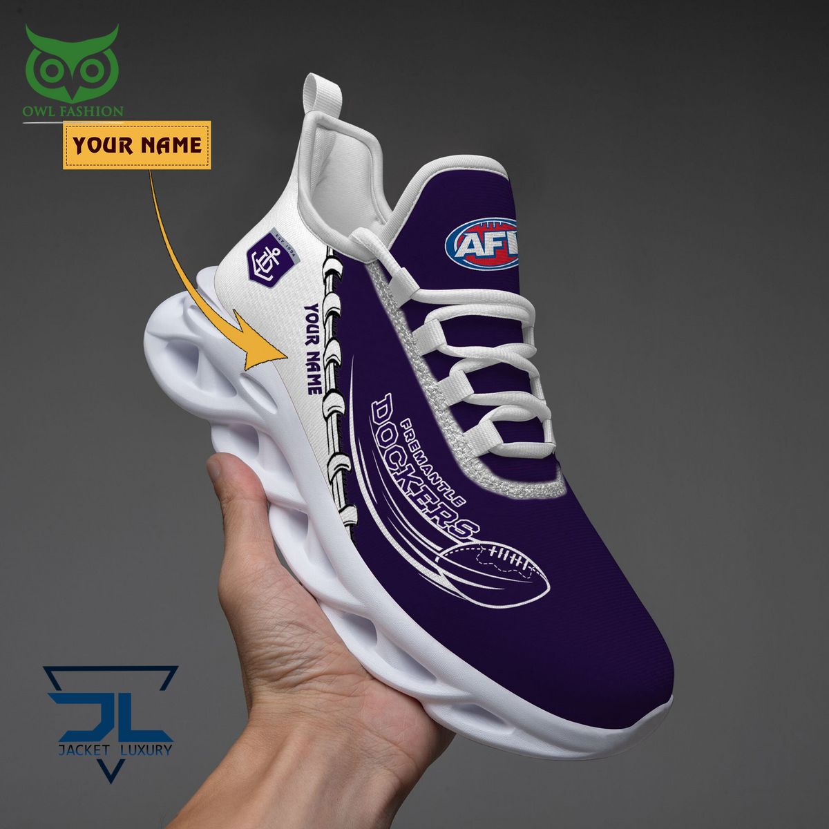 JWFancy Fremantle Dockers Max Soul Shoes Sneakers For Men And Women