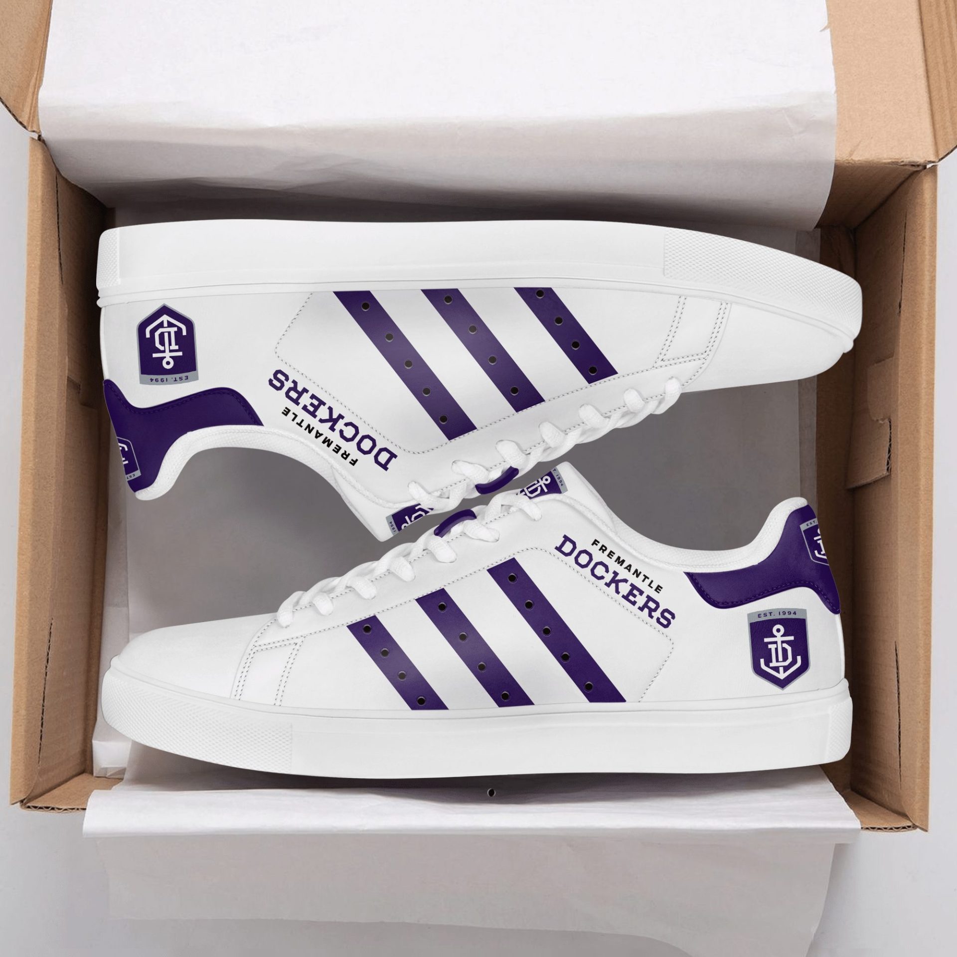 JWFancy Fremantle Dockers Skate Stan Shoes Sneakes For Men And Women