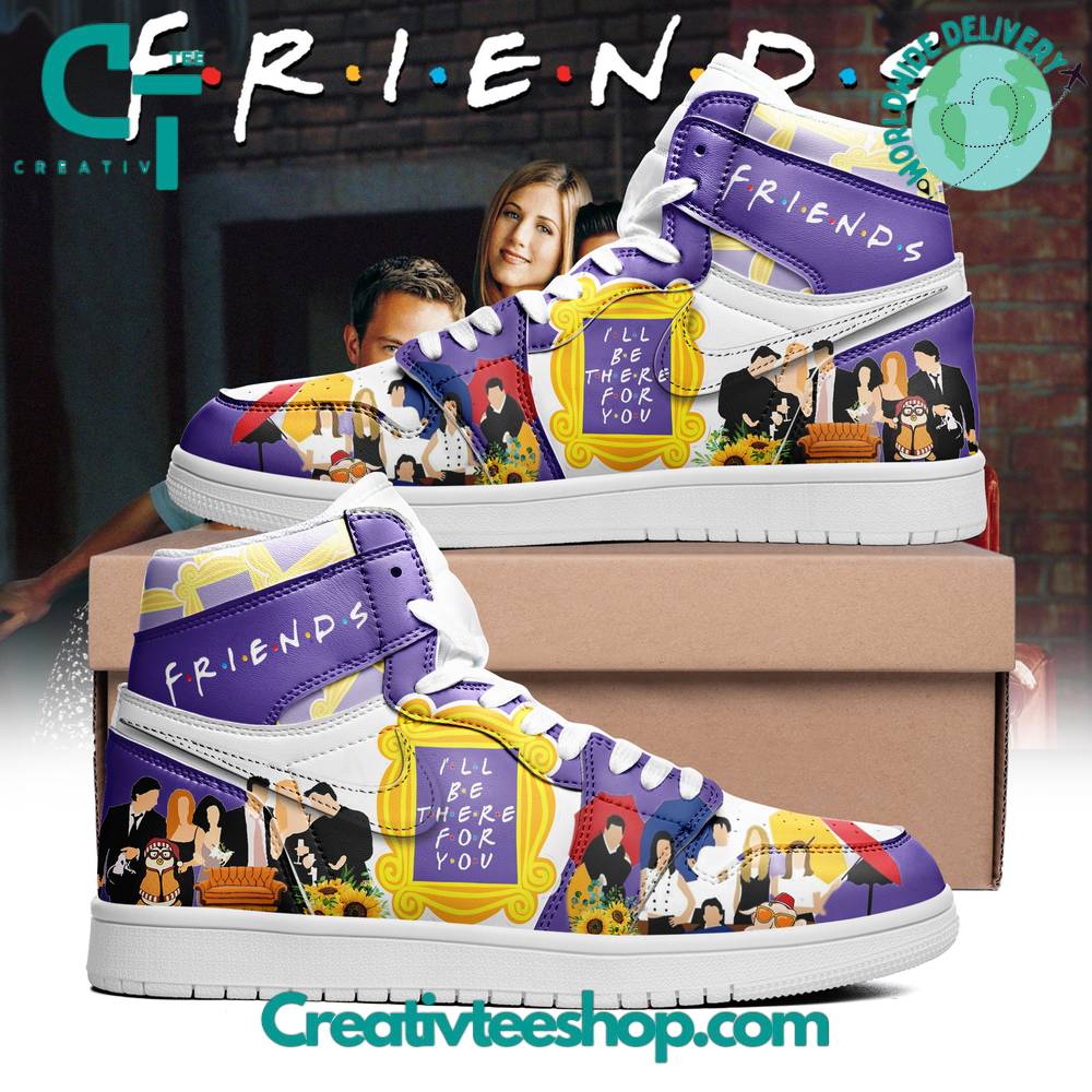 JWFancy FRIEND AJ1 High Sneakers Shoes For Men And Women
