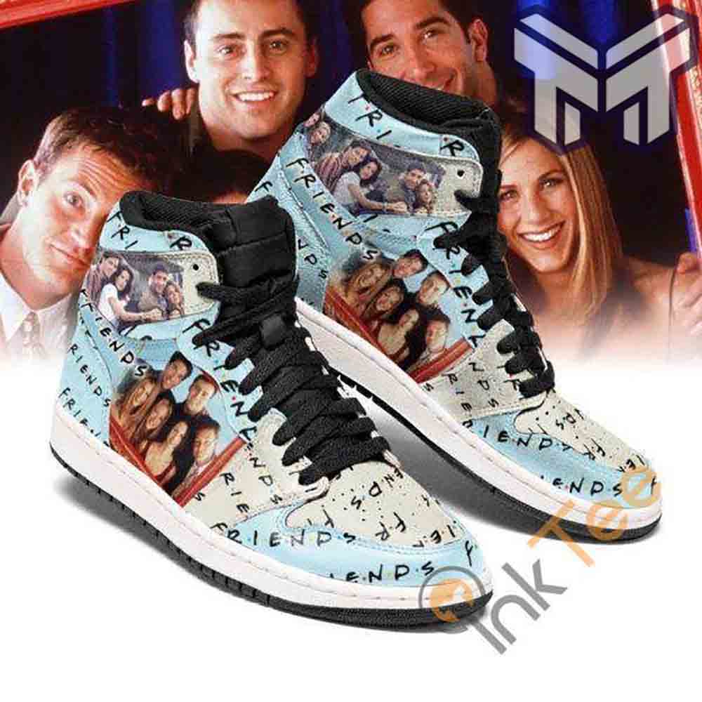 JWFancy Friends AJ1 High Sneakers Shoes For Men And Women