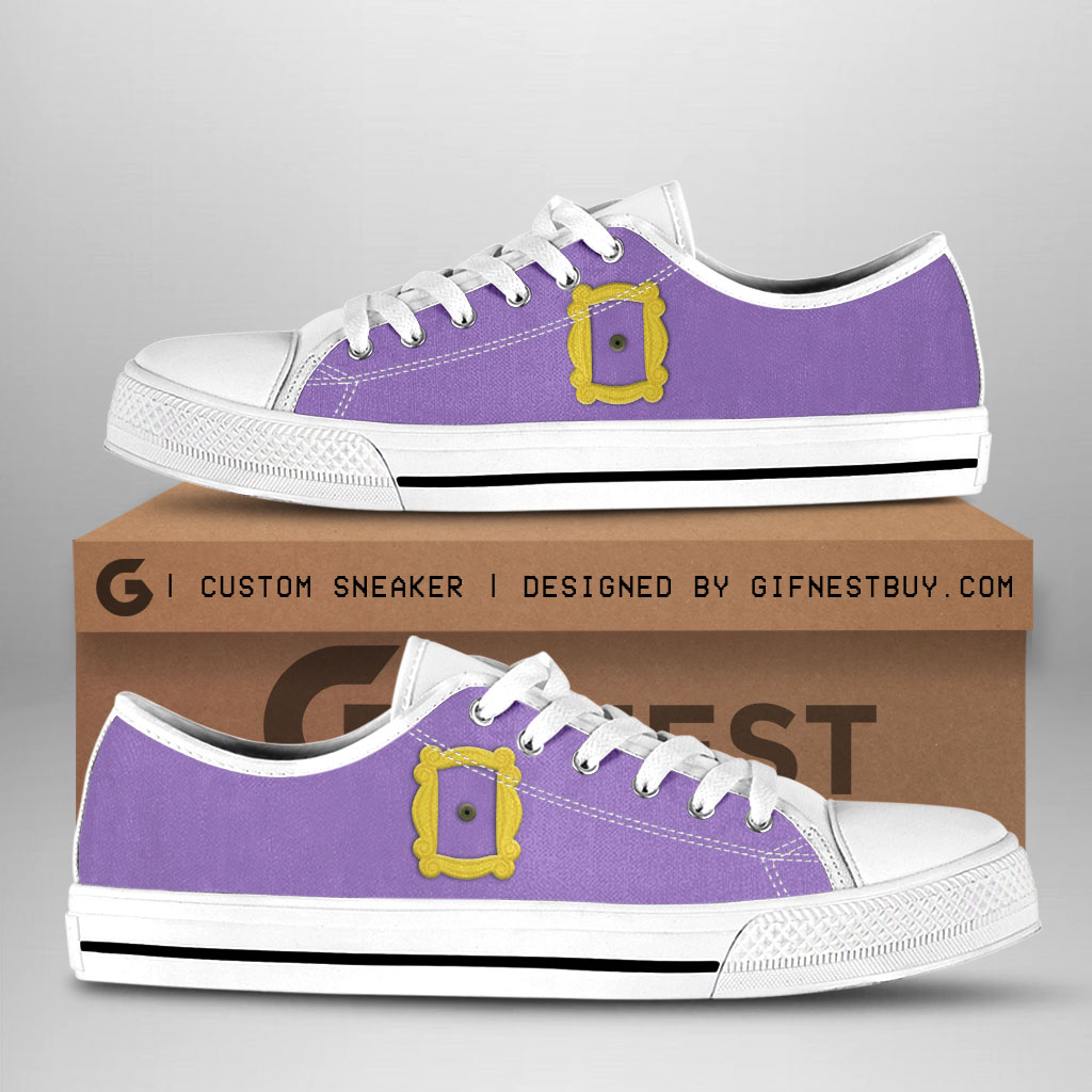 JWFancy Friends Low Top Canvas Sneakers Shoes For Men And Women
