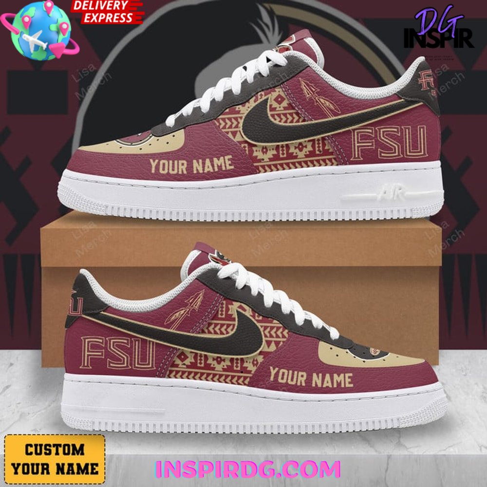 JWFancy FSU Seminoles Air Low-Top Sneakers Shoes For Men And Women