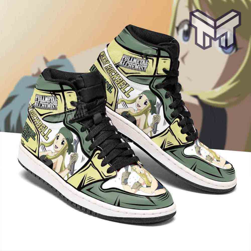 JWFancy Fullmetal Alchemist  AJ1 High Sneakers Shoes For Men And Women