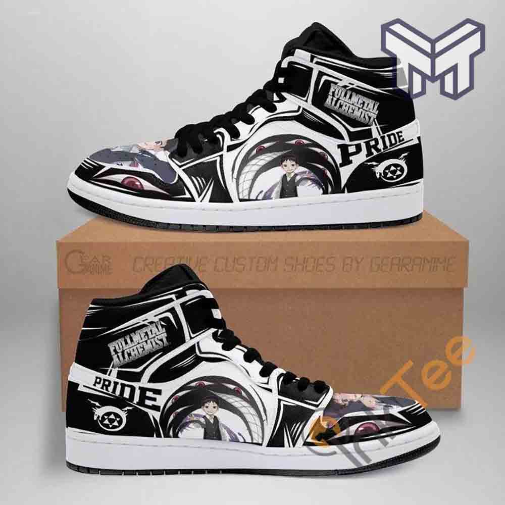 JWFancy Fullmetal Alchemist AJ1 High Sneakers Shoes For Men And Women