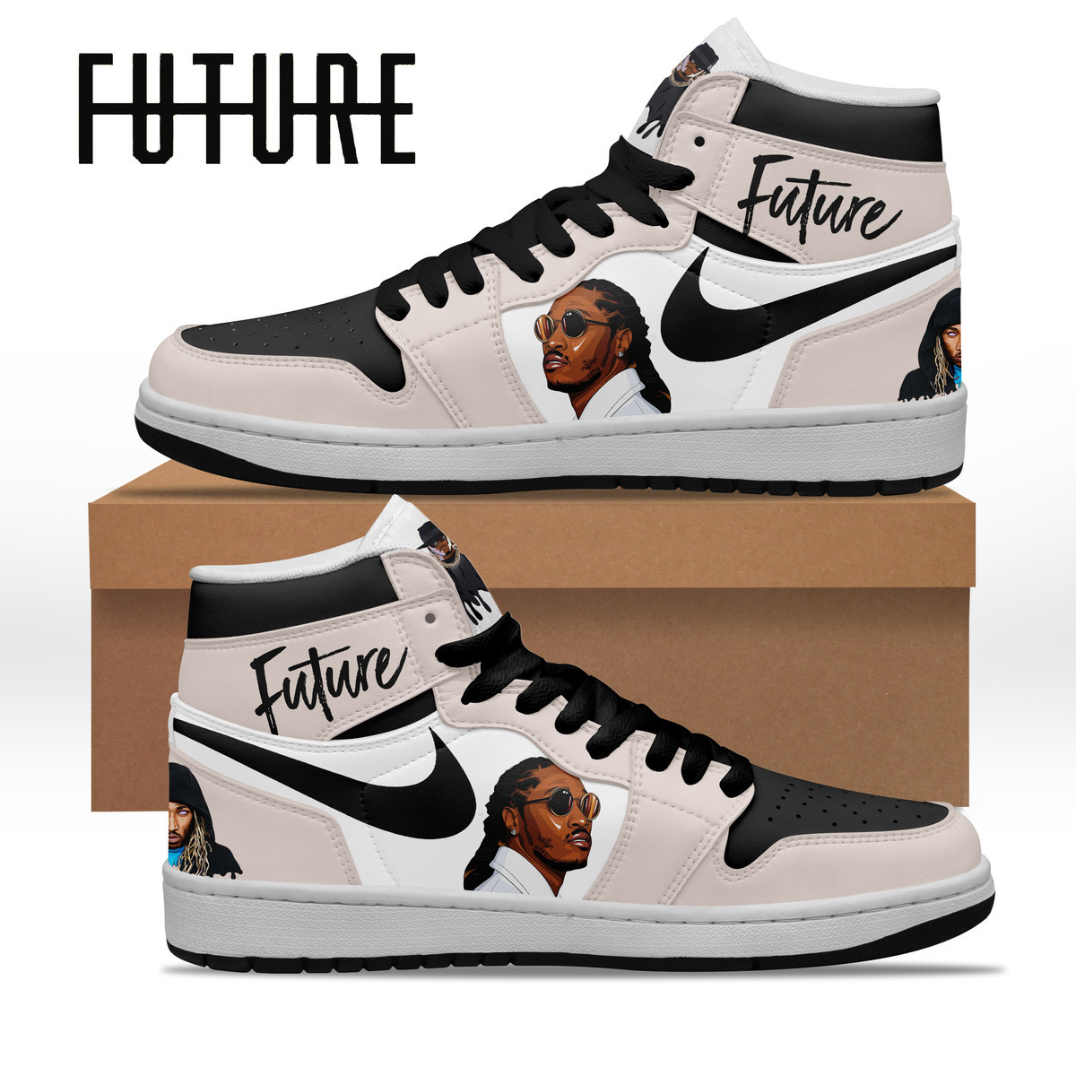 JWFancy Future AJ1 High Sneakers Shoes For Men And Women