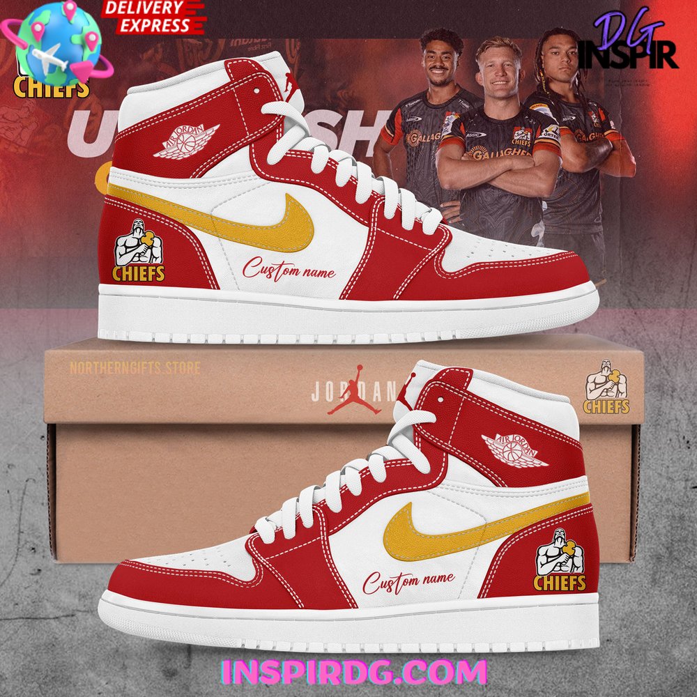 JWFancy Gallagher Chiefs AJ1 High Sneakers Shoes For Men And Women